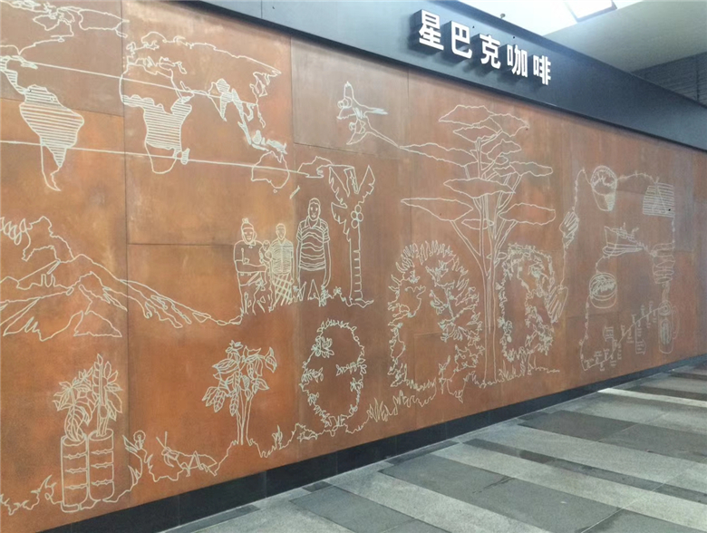 吉阳耐候钢幕墙