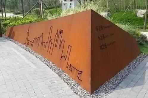 吉阳耐候钢挡土墙